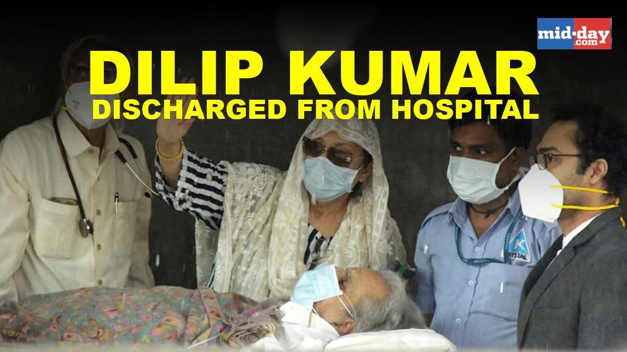 Veteran actor Dilip Kumar discharged from hospital