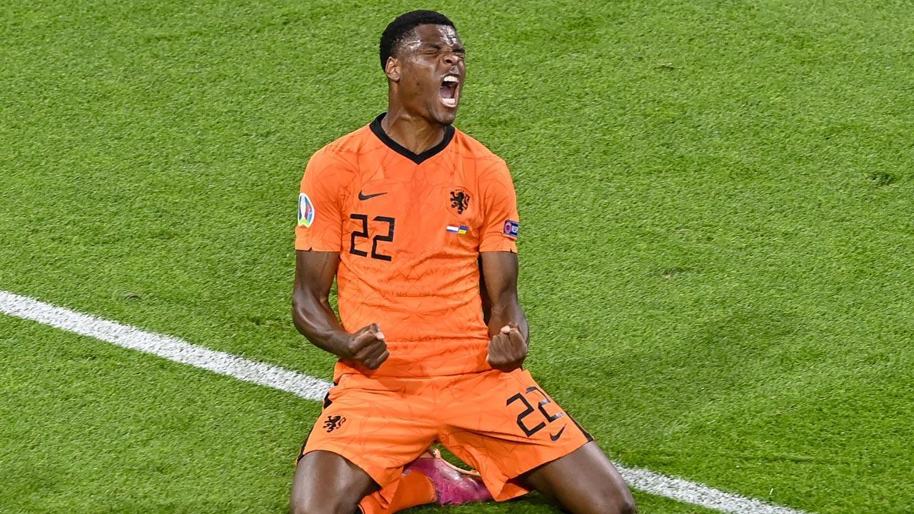 Euro 2020: Dumfries gives Netherlands dramatic 3-2 win over Ukraine