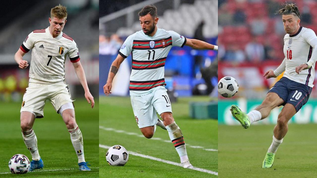 Euro 2020: Top 5 midfielders to watch out for