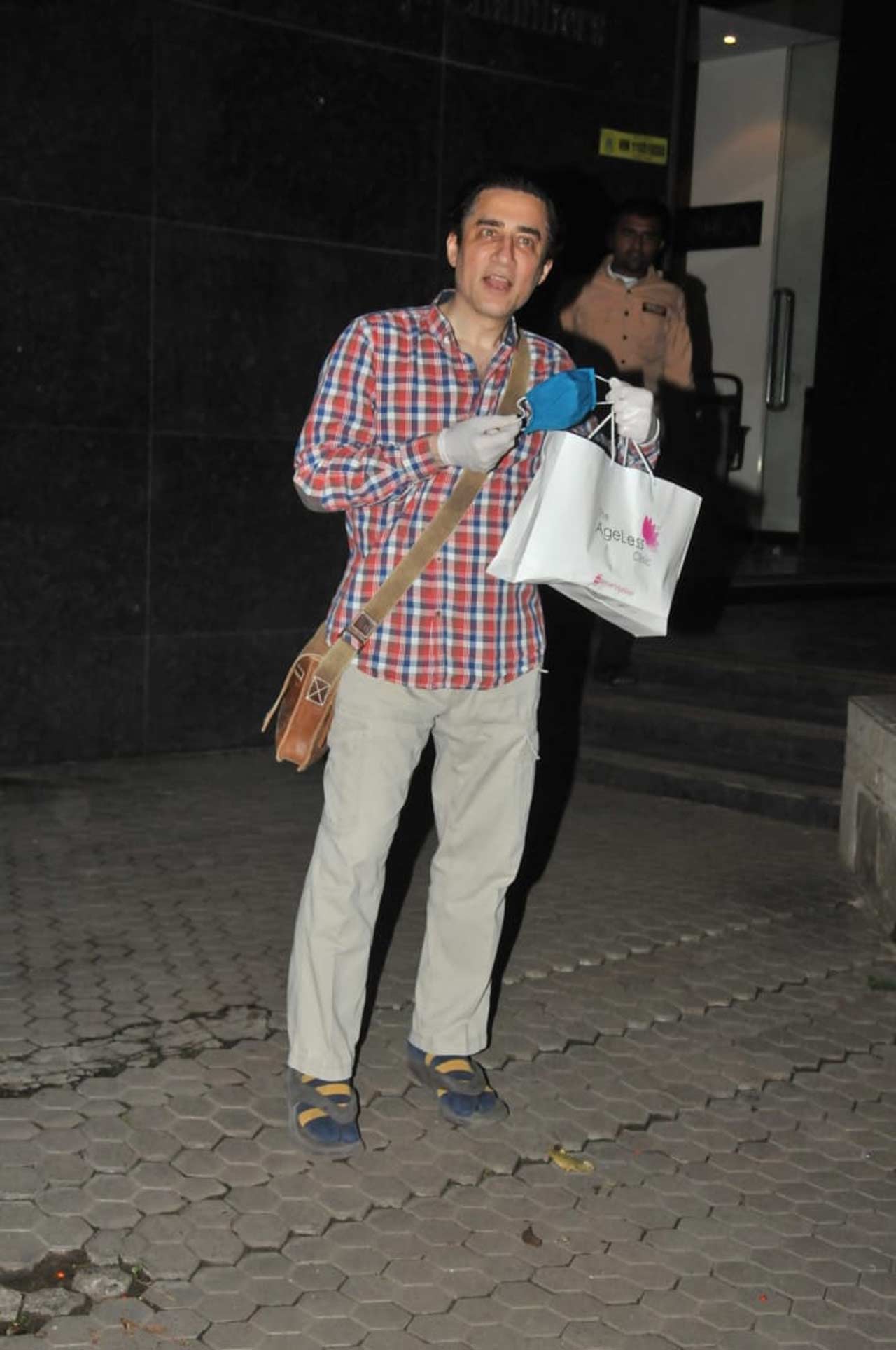 Aamir Khan's brother Faisal Khan was also snapped in Mumbai.