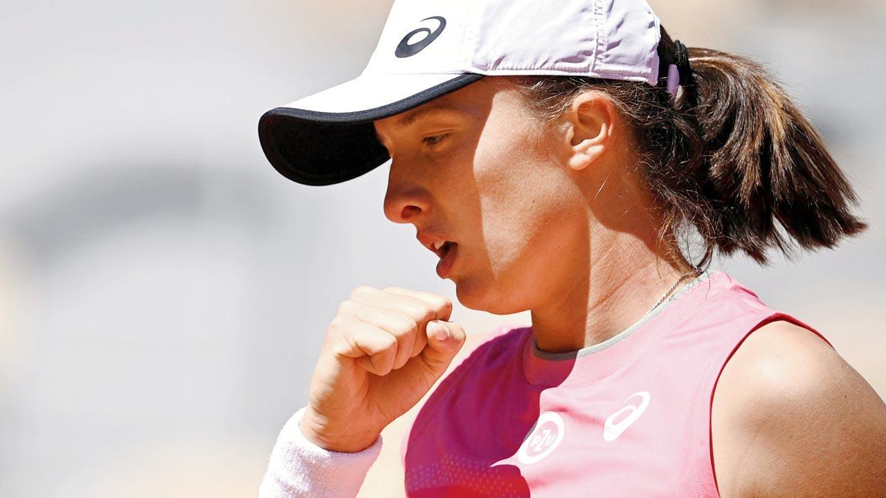 French Open: Iga Swiatek celebrates birthday with first-round win