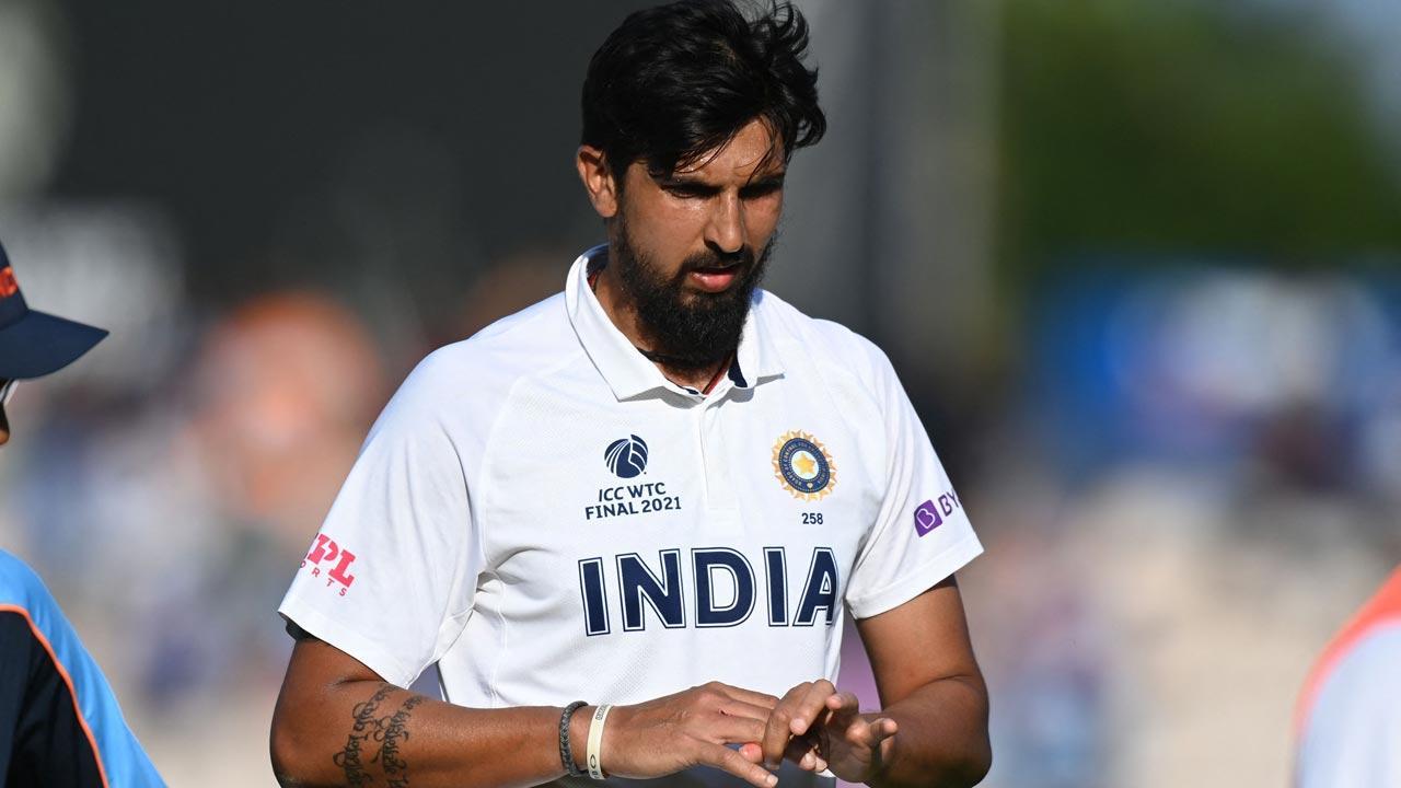 WTC final: Ishant Sharma suffers injury to bowling hand, gets three stitches