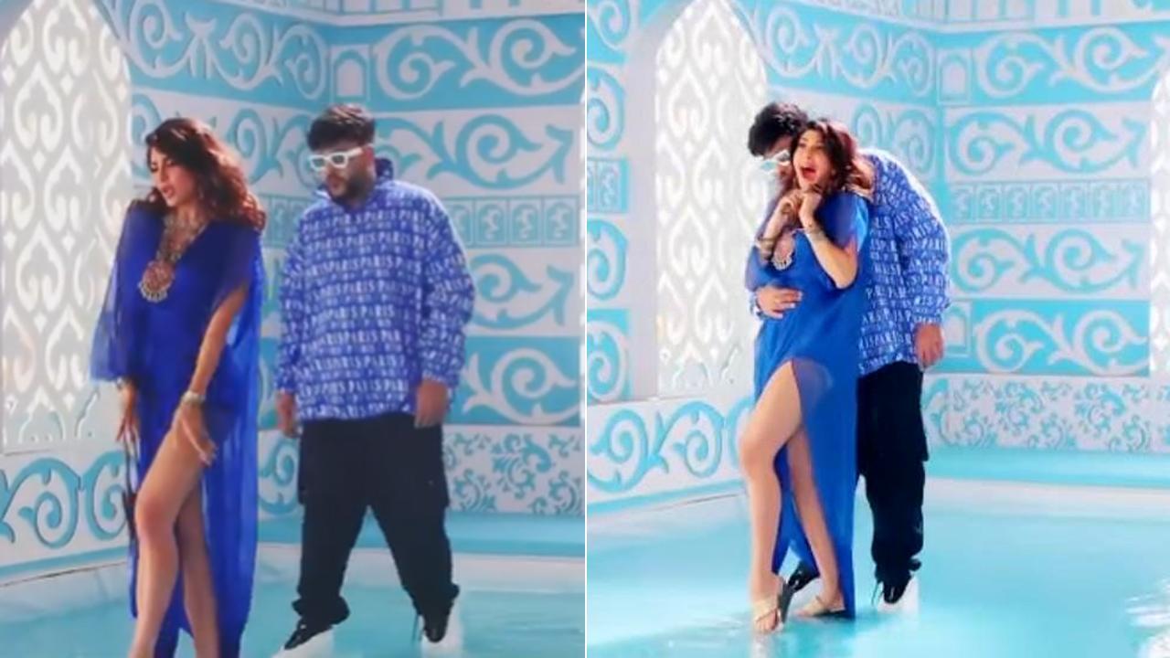 Watch the BTS video from the sets of Jacqueline Fernandez and Badshah's'Paani Paani'