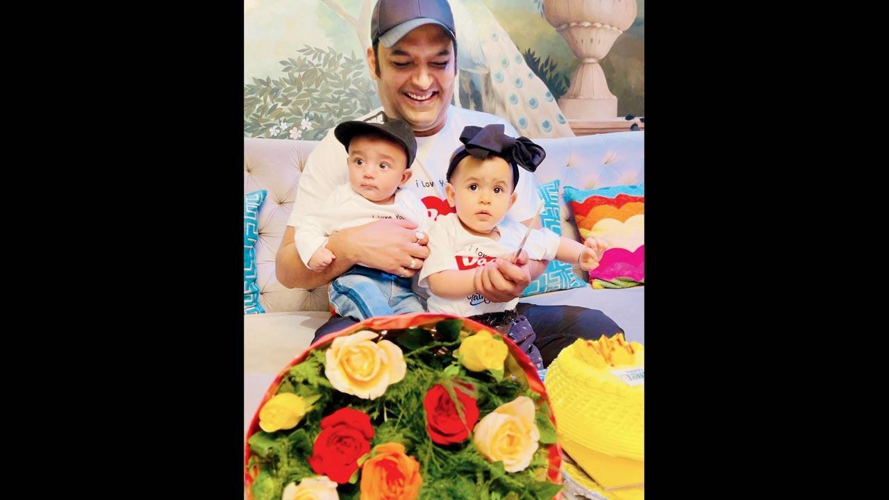 Kapil Sharma shares the first picture of son Trishaan