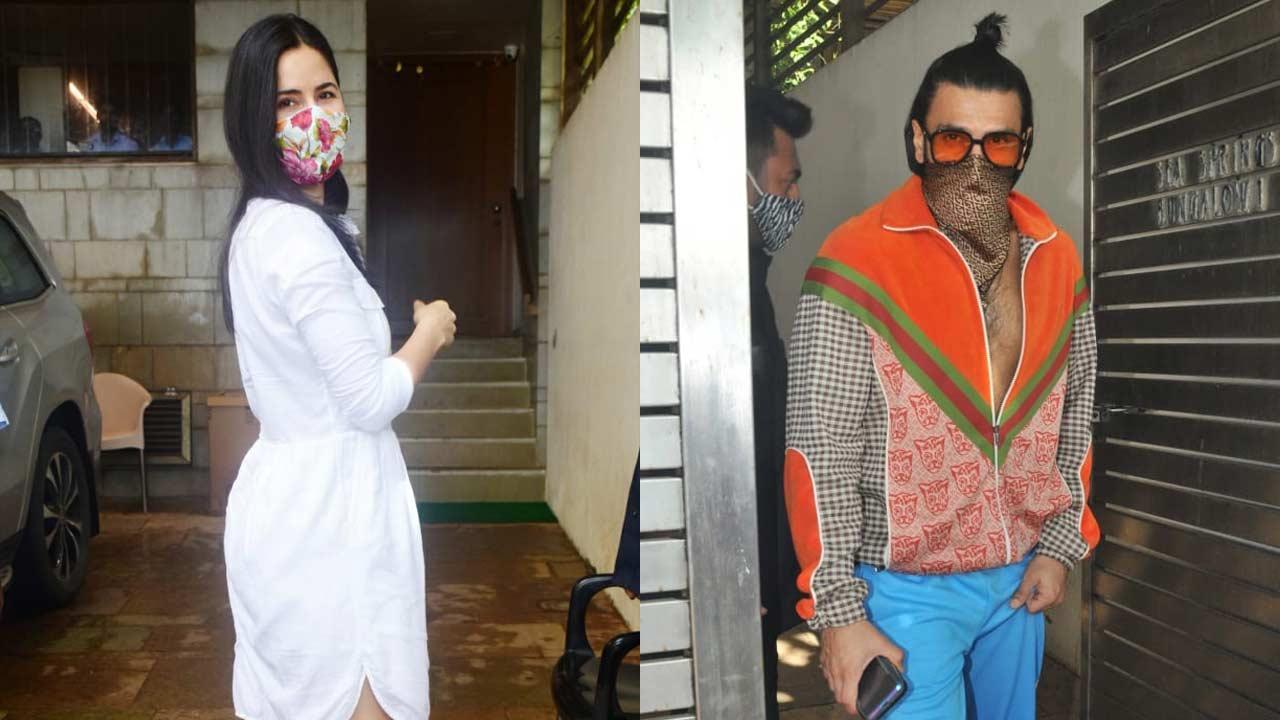 Ranveer Singh and Jacqueline Fernandez make a stylish entry to a