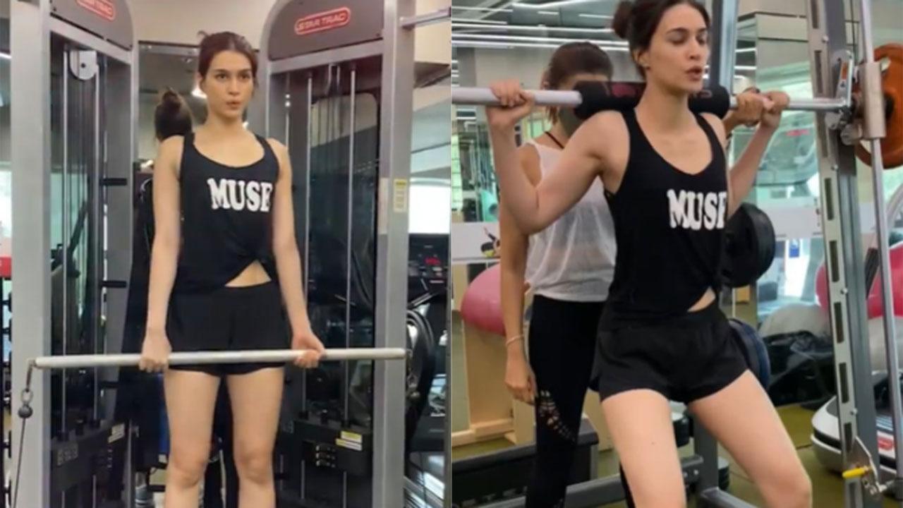 Kriti Sanon shares workout video, keeps it highly relatable and hilarious