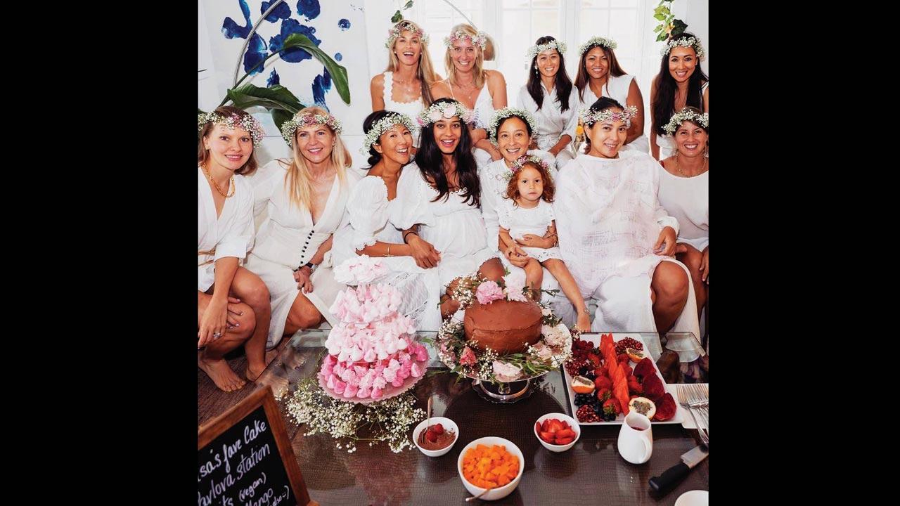 Lisa Haydon on her baby shower photos: No wine was consumed by me while taking these photos