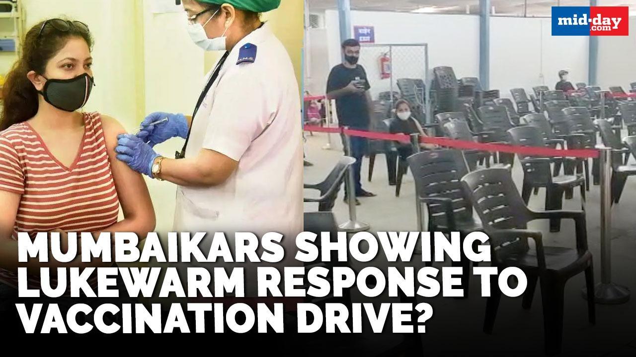 Mumbaikars showing lukewarm response to vaccination drive?