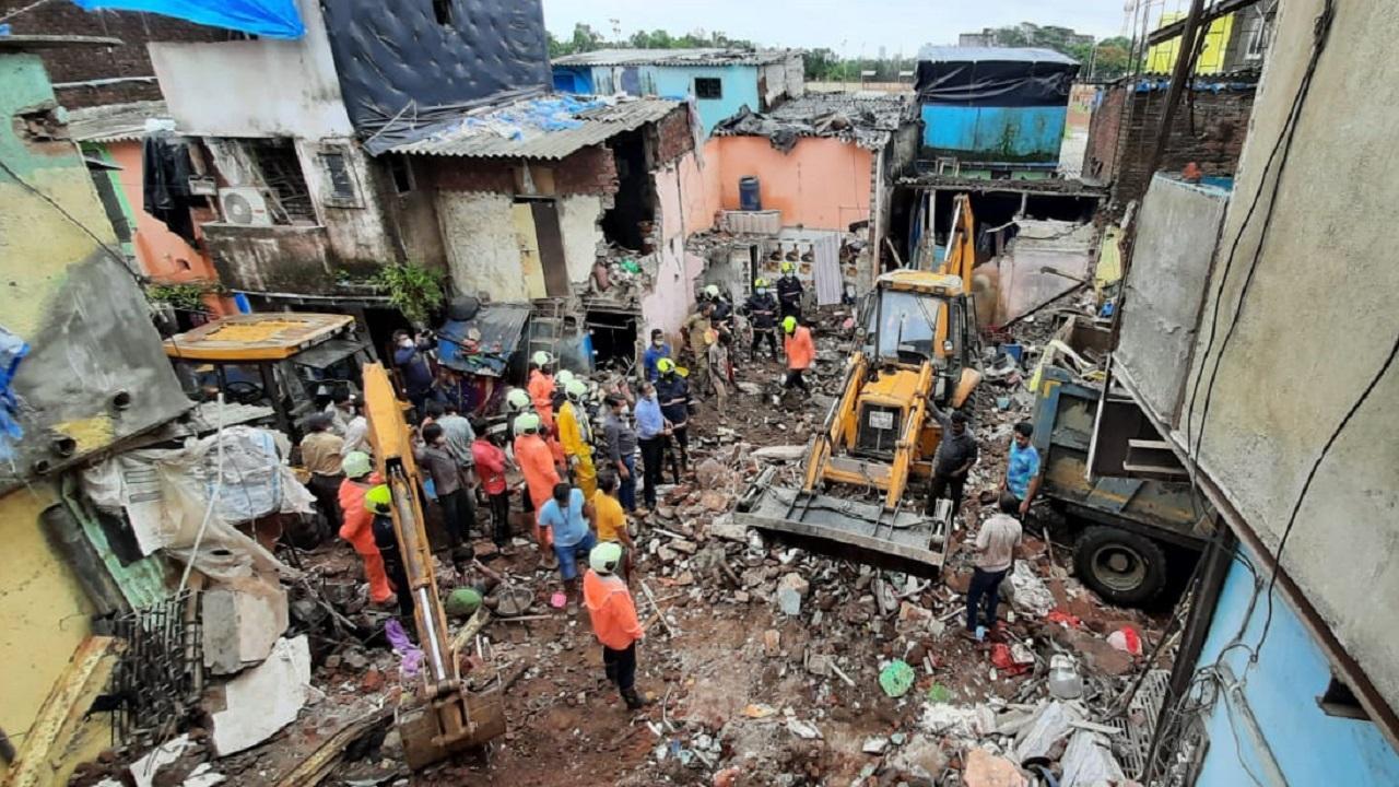 Mumbai: 12 dead, 19 injured as residential building collapses in Malad West