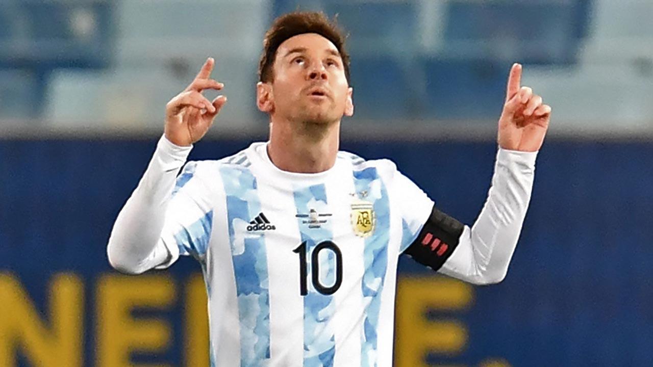 Copa America Lionel Messi Stars In Record Breaking Appearance For Argentina