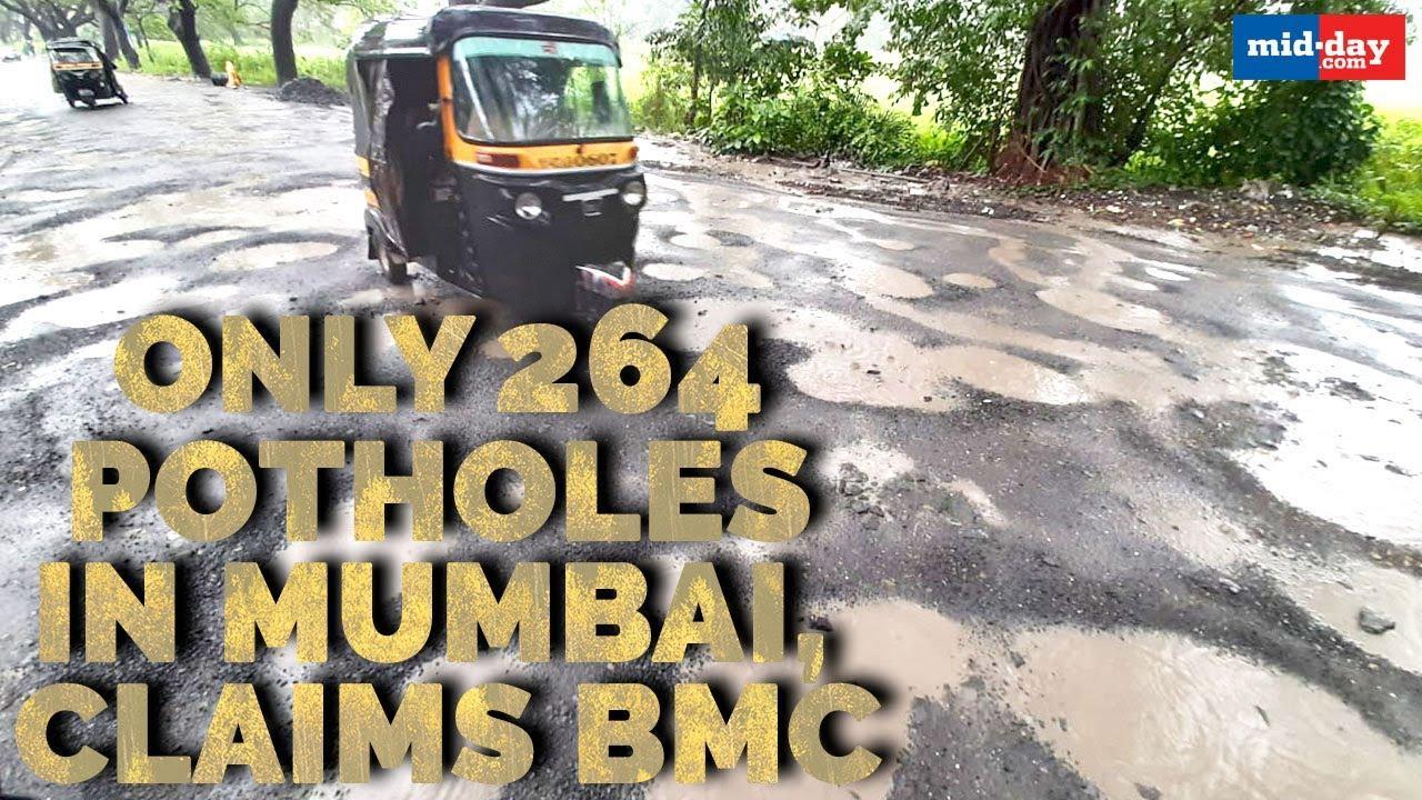Only 264 potholes in Mumbai, claims BMC
