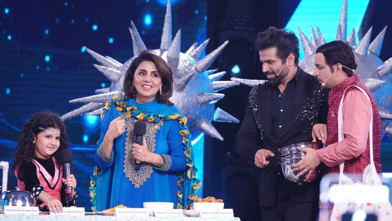 Neetu Kapoor brings Kapoor Khandaan's signature dishes for 'Super Dancer 4' contestant Eesha Mishra