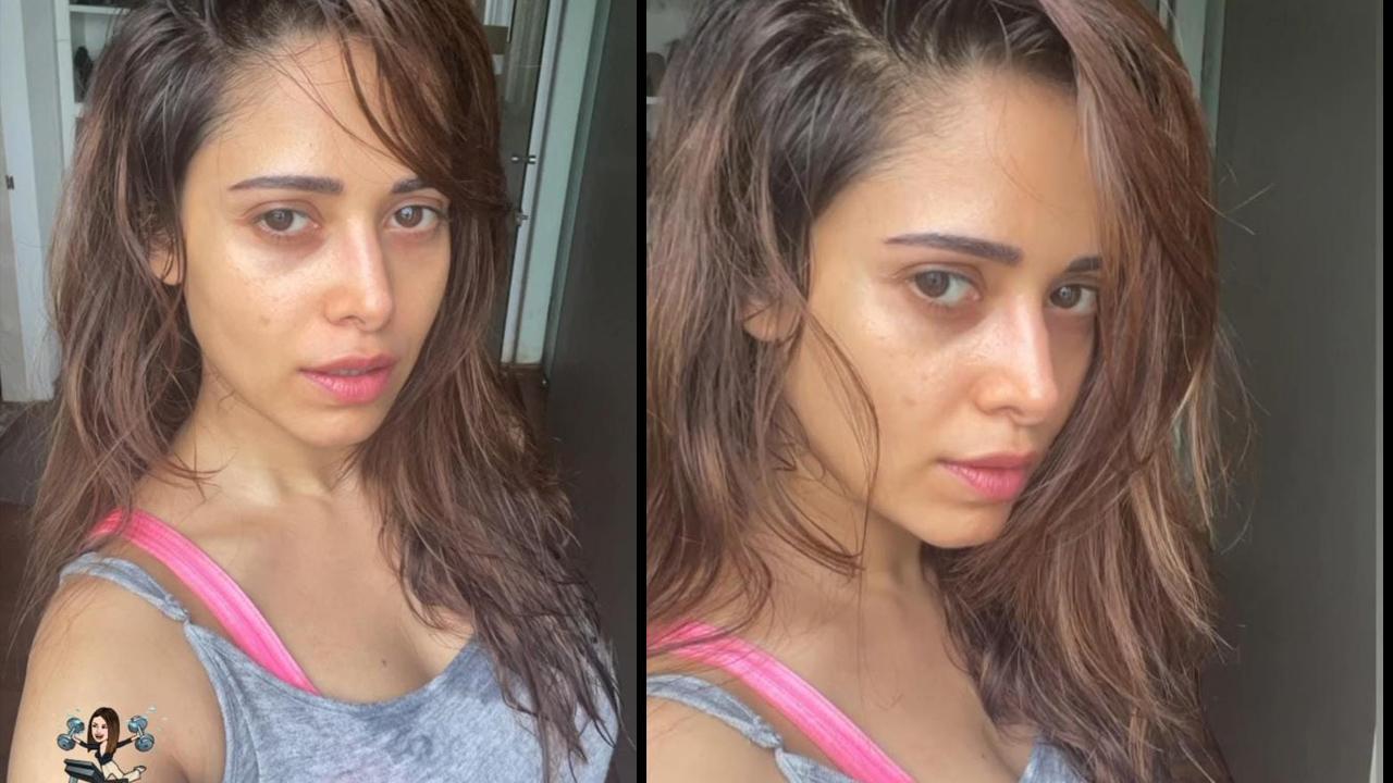 Nushrratt Bharuccha flaunts her post-workout glow in these pictures