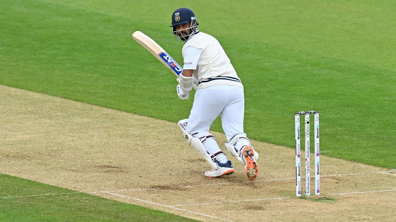 Ajinkya Rahane bats with grit but fails to get big score again