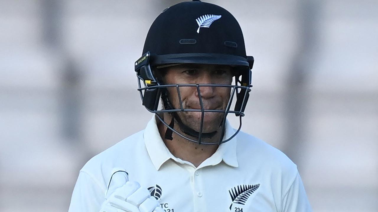 New Zealand batsman Ross Taylor. Pic/AFP