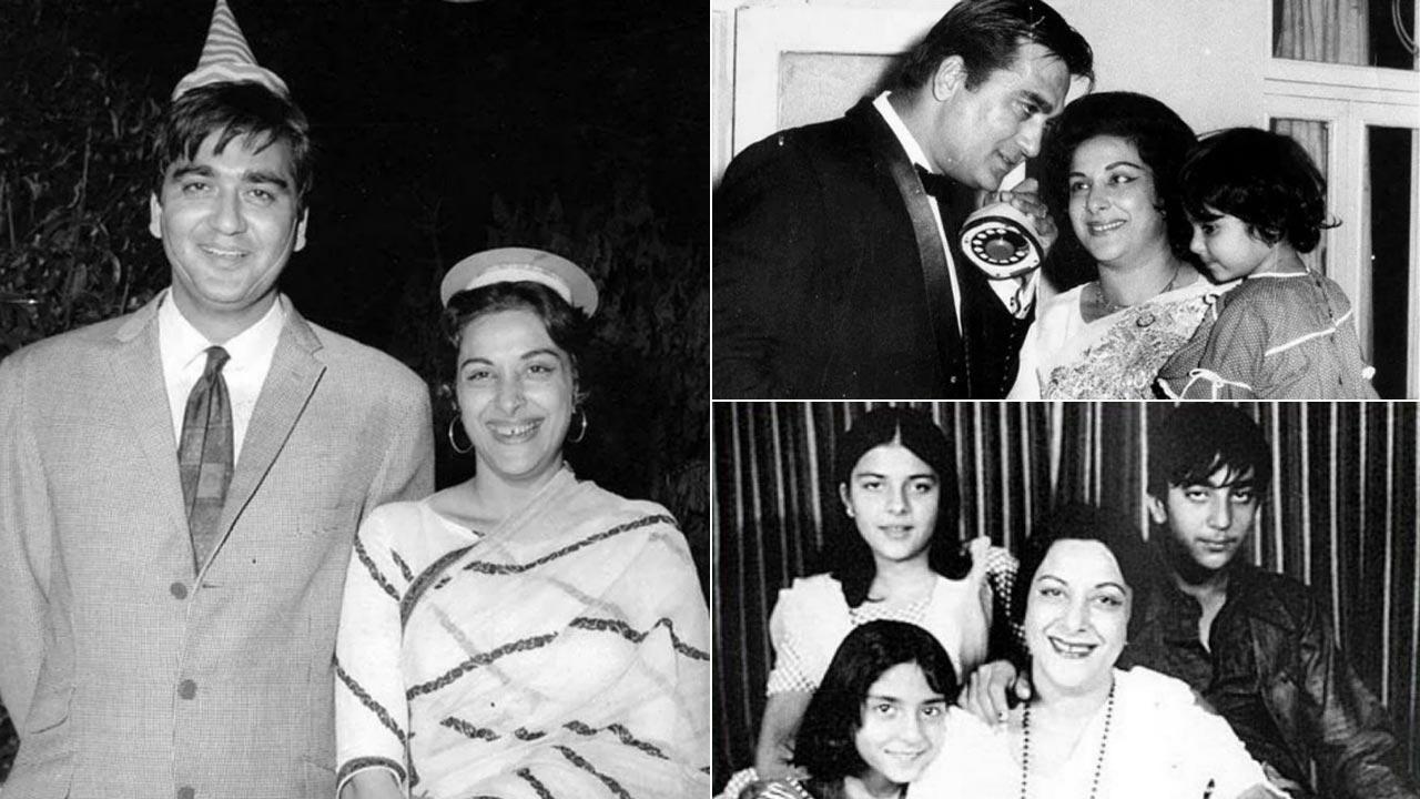 Nargis Dutt's birth anniversary: Sanjay Dutt shares priceless family pictures