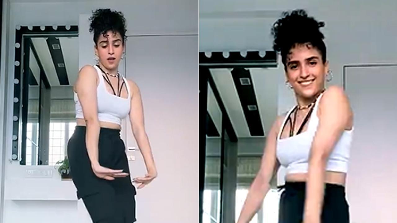 Watch video: Sanya Malhotra dances into the weekend; grooves to 'Enjoy Enjaami'
