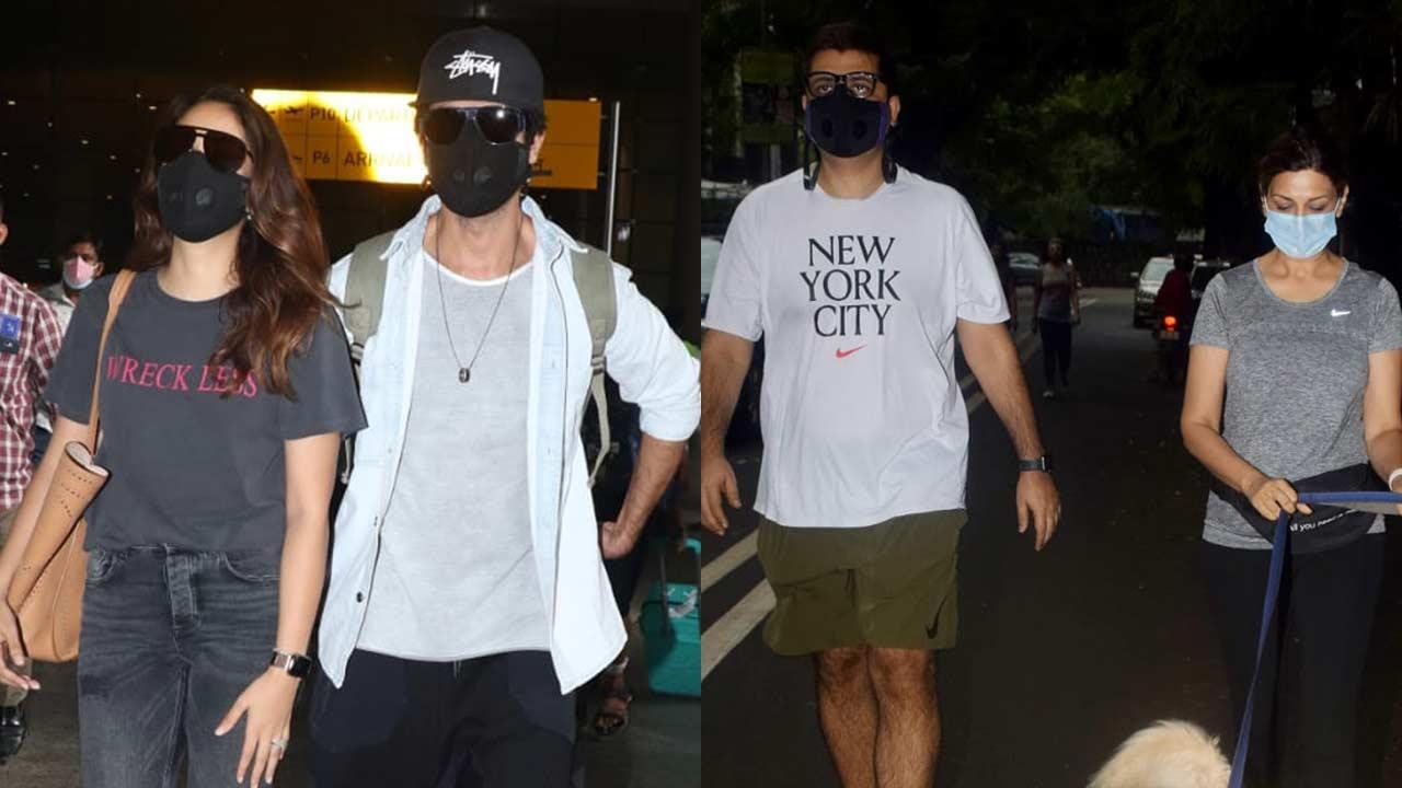 Tiger Shroff, Ajay Devgn, Shahid Kapoor with Mira Rajput snapped in Mumbai