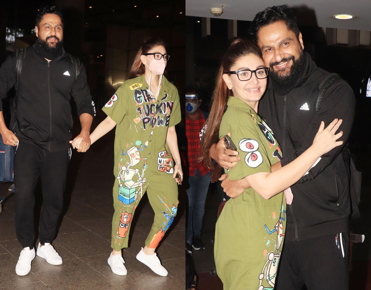 Shefali and Parag's PDA at the airport got mixed comments on social media. While some comments were all about 