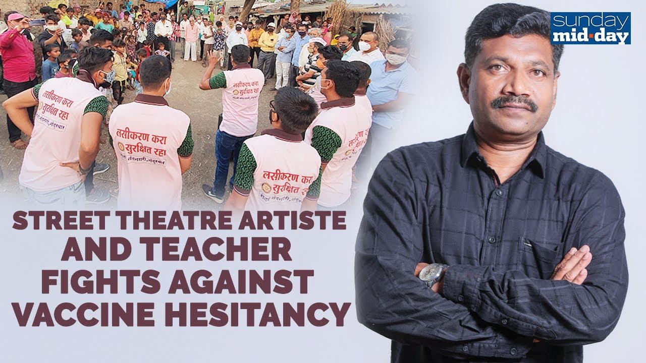 This street theatre artiste and teacher fights against vaccine hesitancy