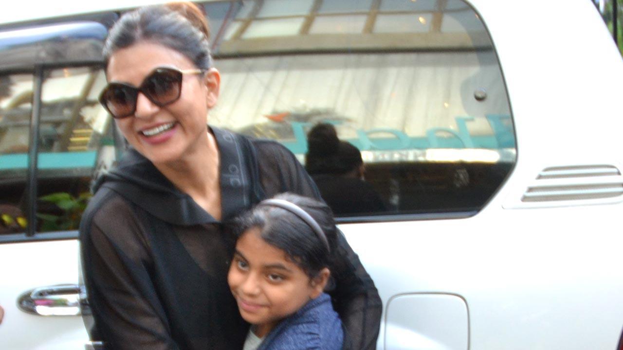 Sushmita Sen is daughter Alisah's 'official choice of hairdresser'