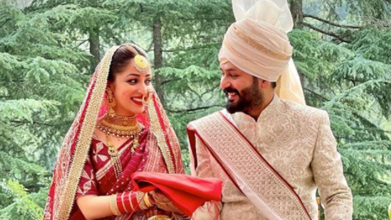 Yami Gautam ties the knot with 'Uri' director Aditya Dhar; shares picture of the intimate wedding