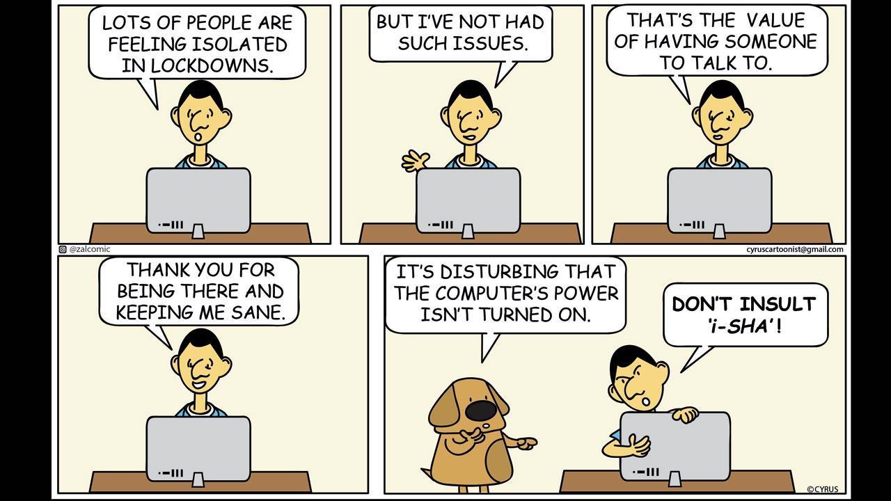 Sunday Cartoon: Cyrus Daruwala Presents - Zal