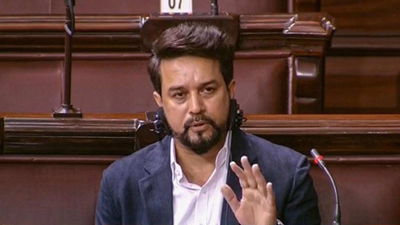 Anurag Thakur urges 'serious probe' into ex-Mumbai top cop's allegations Union Minister Anurag Thakur