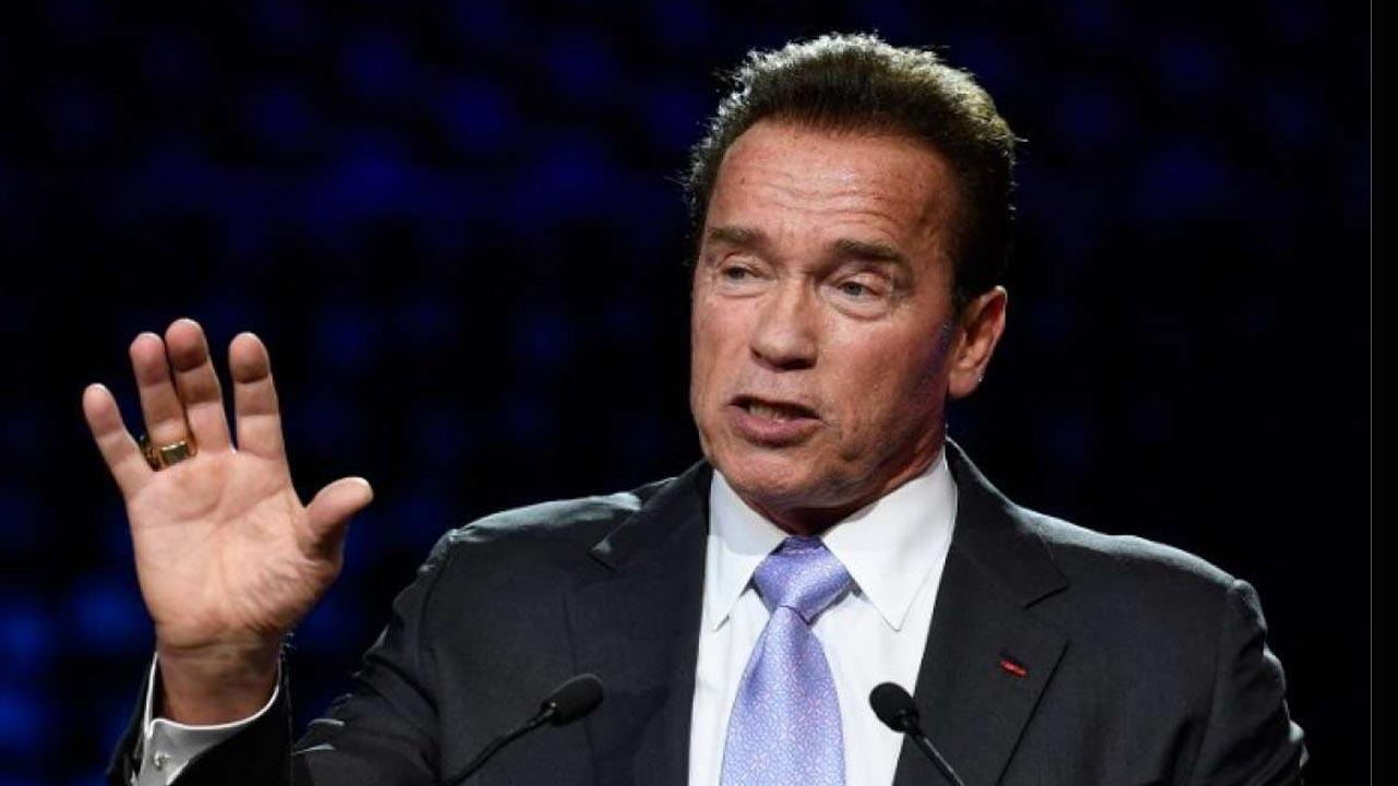 Arnold Schwarzenegger's son Patrick on taking advice from superstar dad