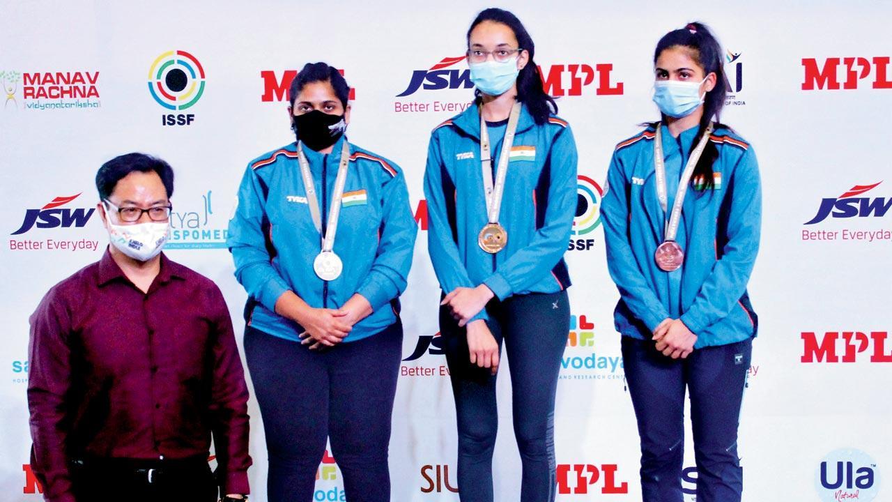 ISSF World Cup: India rocks to gold play