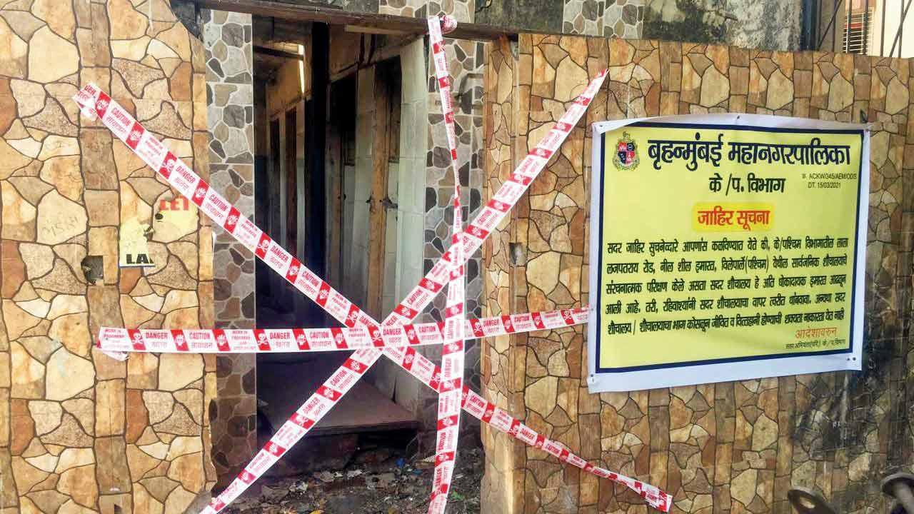 Mumbai: BMC sealed only toilet without making alternative arrangements, say Vile Parle locals