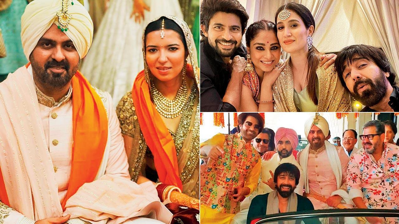 See Photos: Harman ties the knot with Sasha; Shilpa, Raj, Sagarika attend