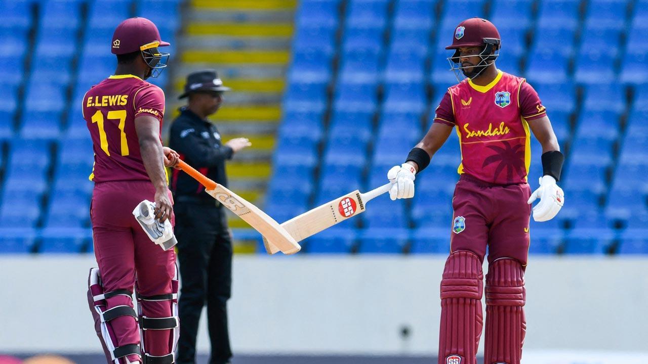 WI vs SL 1st ODI: Ton-up Shai Hope, Evin Lewis' fifty helps hosts register 8-wicket win