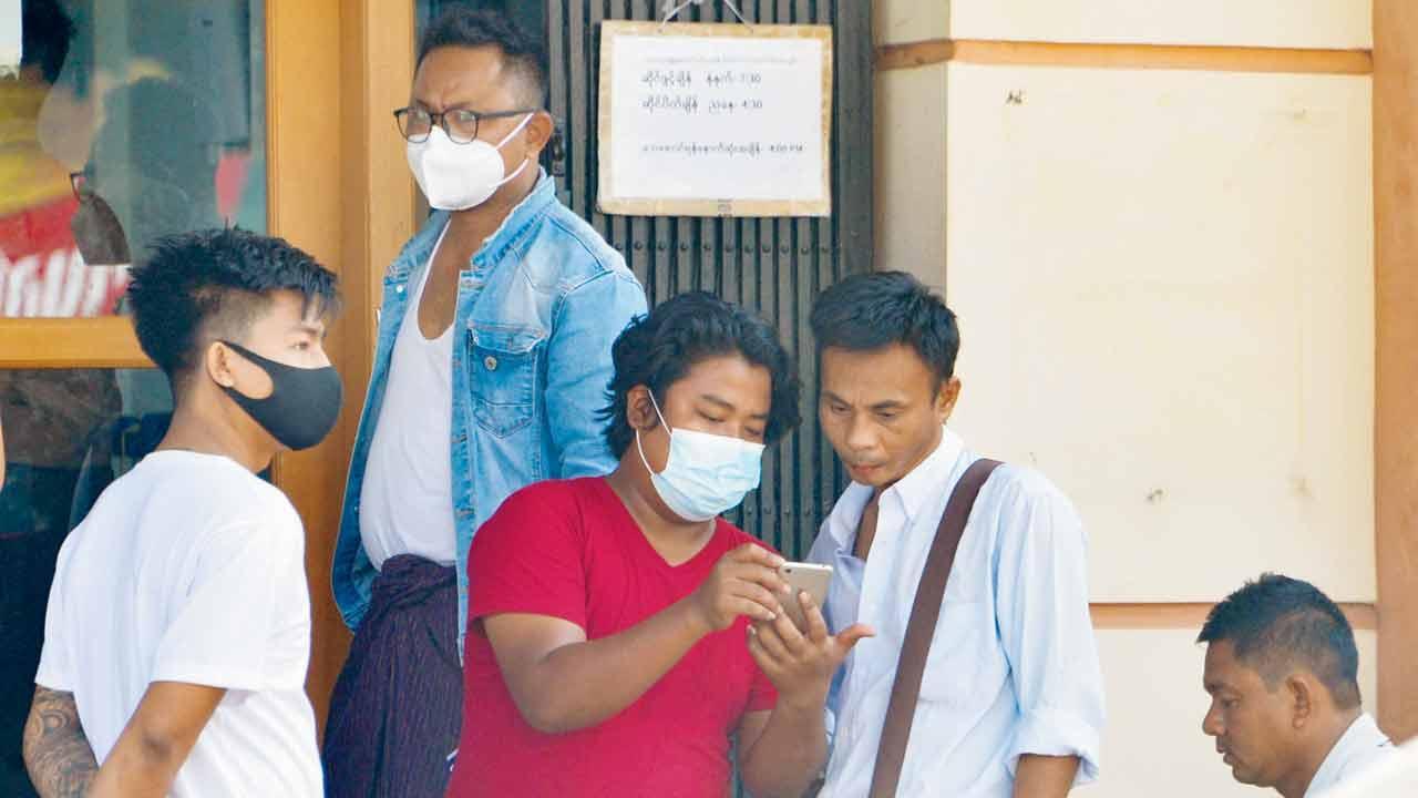 Tensions high in Myanmar even as demonstrators avoid confrontations