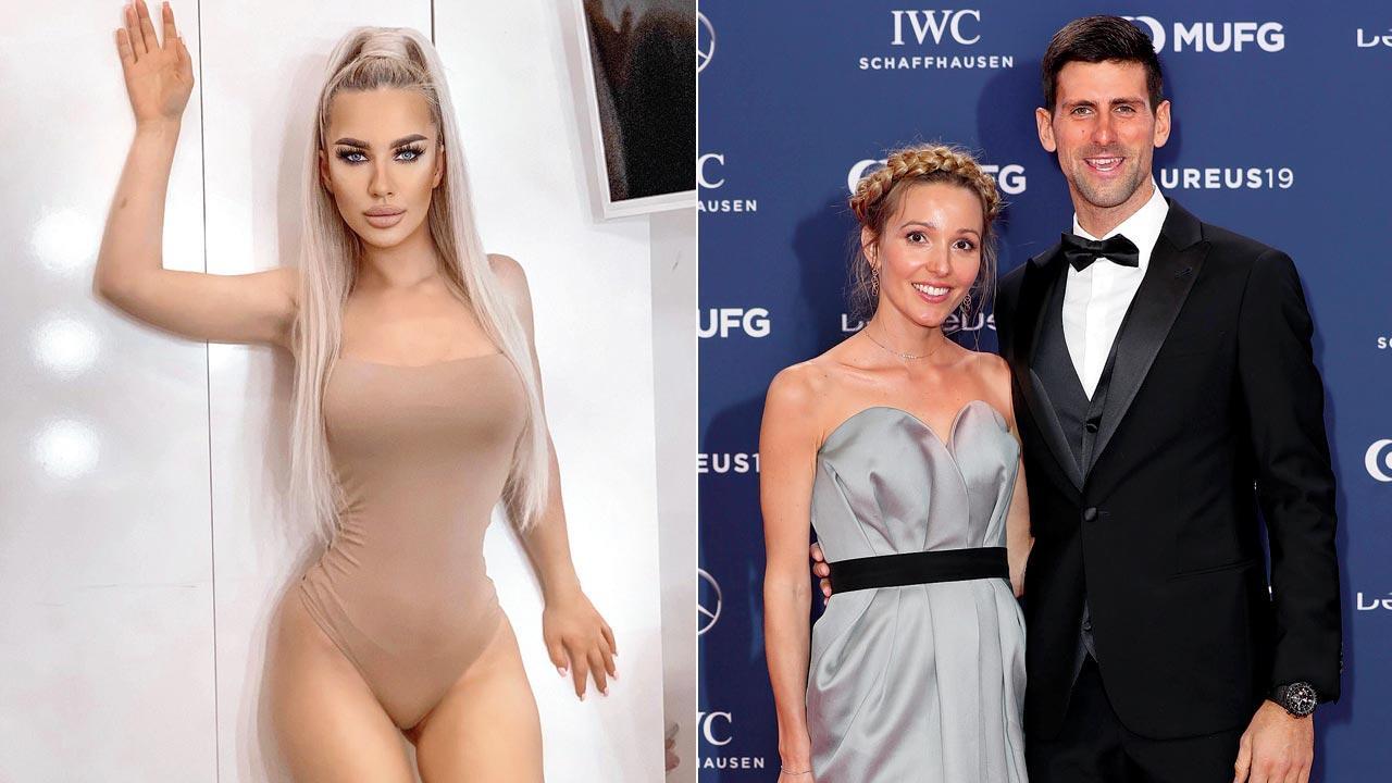 Serbian model Natalija Scekic offered Rs 49 lakh to seduce Novak Djokovic