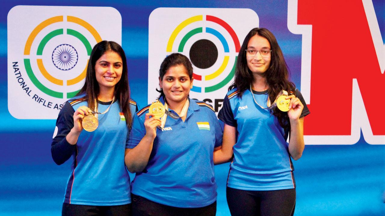 ISSF shooting World Cup: India’s terrific trio