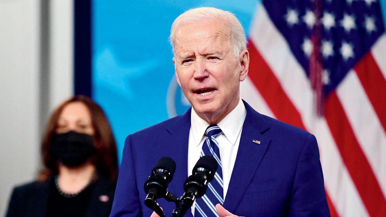 US President Joe BIden: 90 per cent adults will be eligible for vaccination by April 19