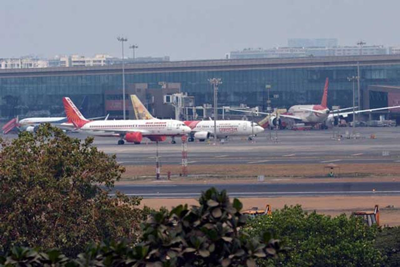Since travel was completely shut due to the COVID-19 enforced lockdown, the Chhatrapati Shivaji Maharaj International Airport (CSMIA) witnessed no passengers and only cargo flights carrying essential supplies were seen at the otherwise busy airport.
