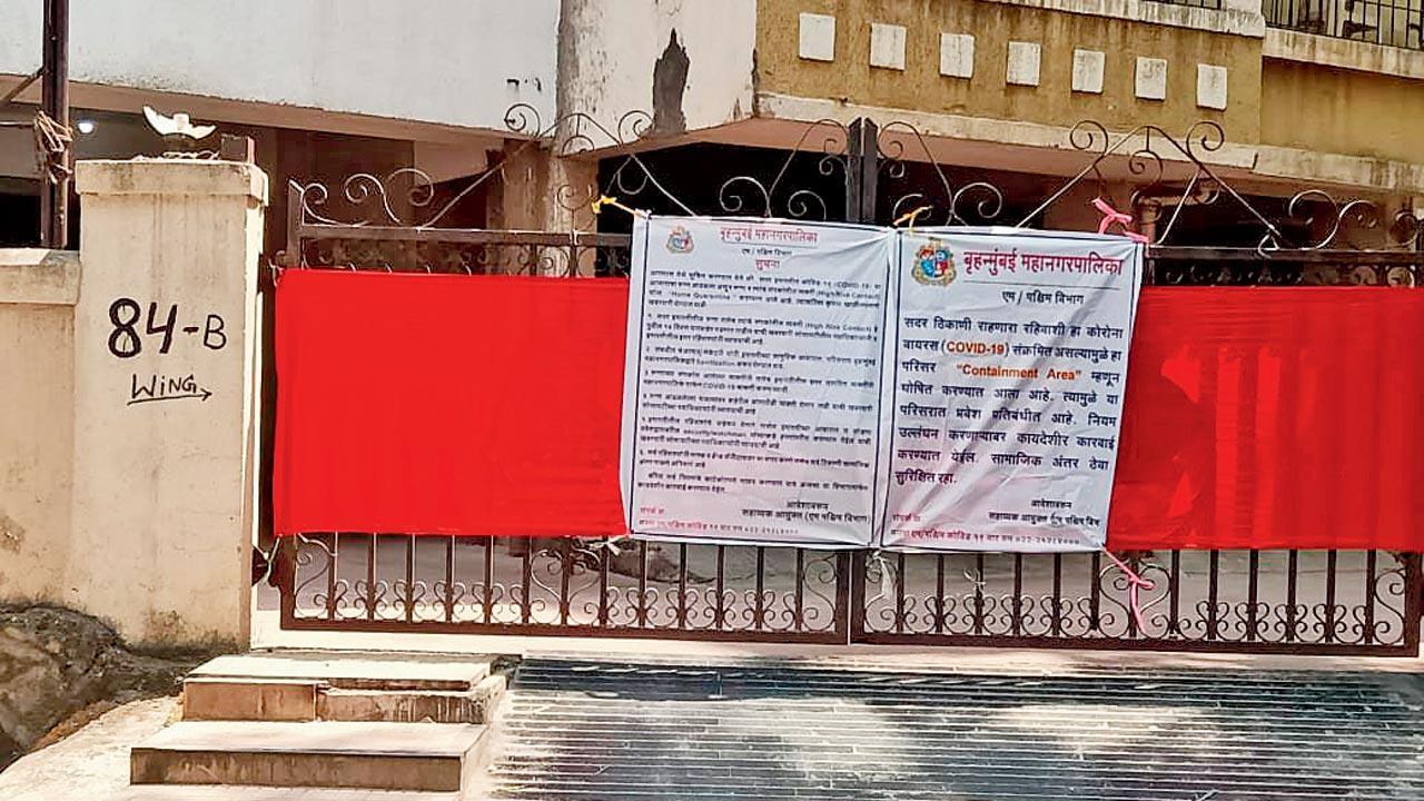 Red alert! BMC finds overt way of marking sealed spots in building