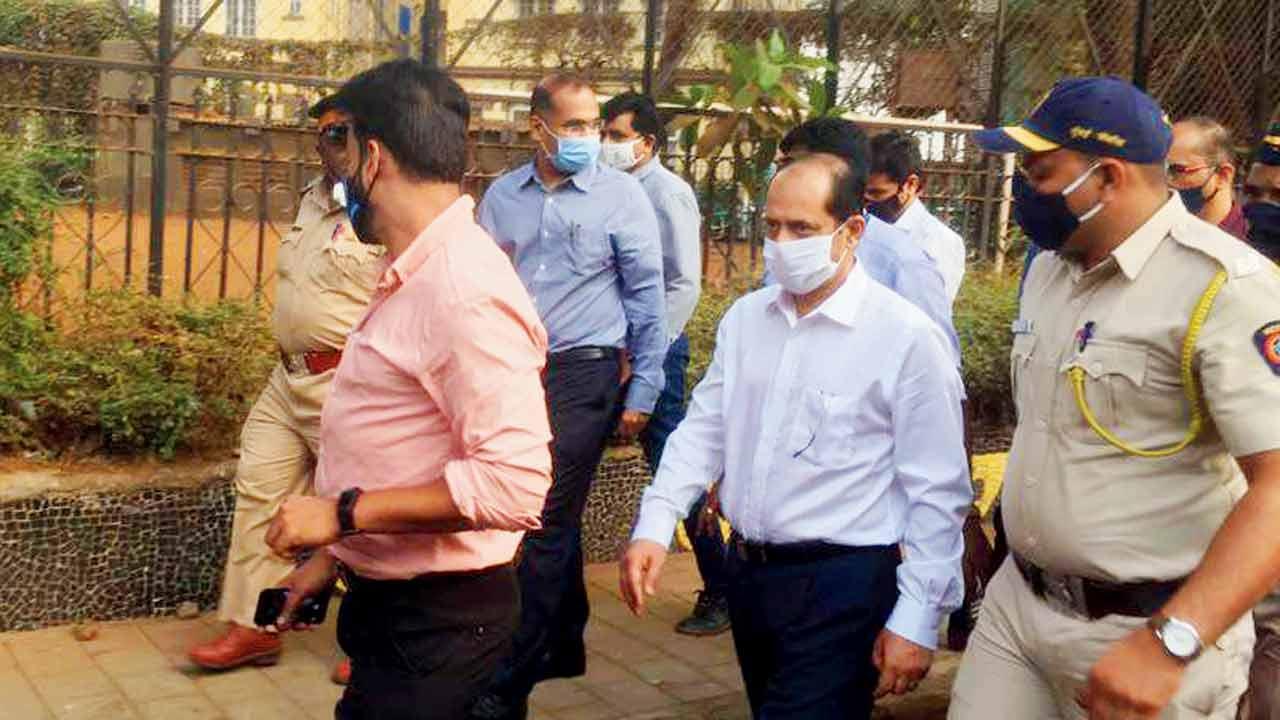 NIA takes Sachin Waze out to understand Feb 25 sequence of events