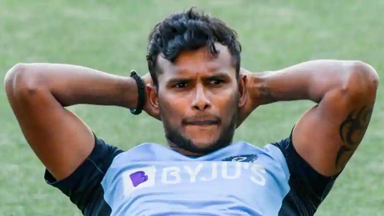 IND vs ENG: Knee and shoulder injury puts T Natarajan in doubt for T20Is