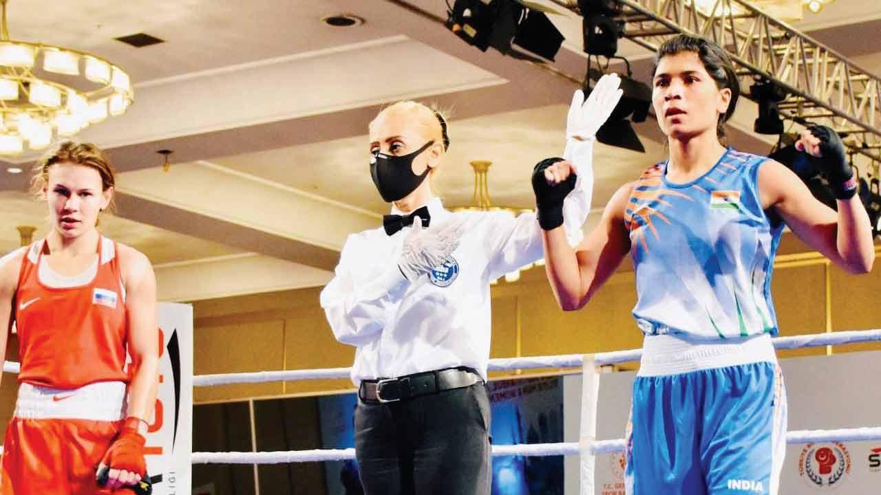 Boxer Nikhat Zareen downs two-time world champ to enter semis