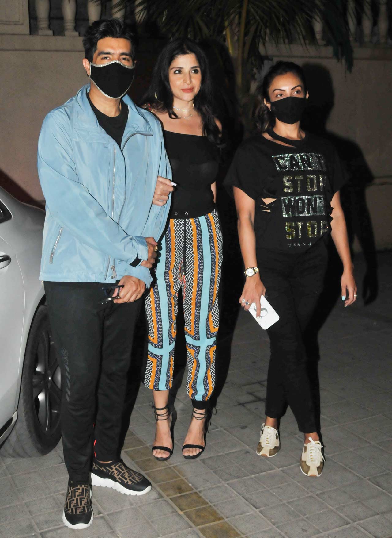 Maheep Kapoor, Seema Khan and Manish Malhotra attended the bash together.