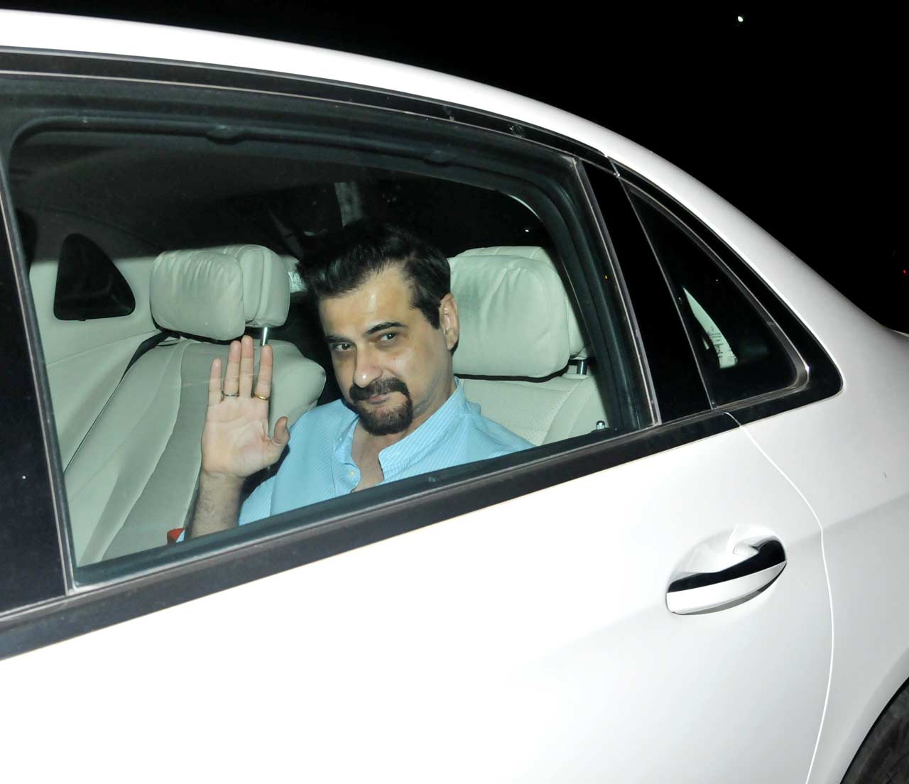 Sanjay Kapoor posed for the shutterbugs as he attended the bash. On the work front, the actor was last seen in The Gone Game, a web show. Sanjay is all set to showcase his acting chops in Finding Anamika, opposite Madhuri Dixit.