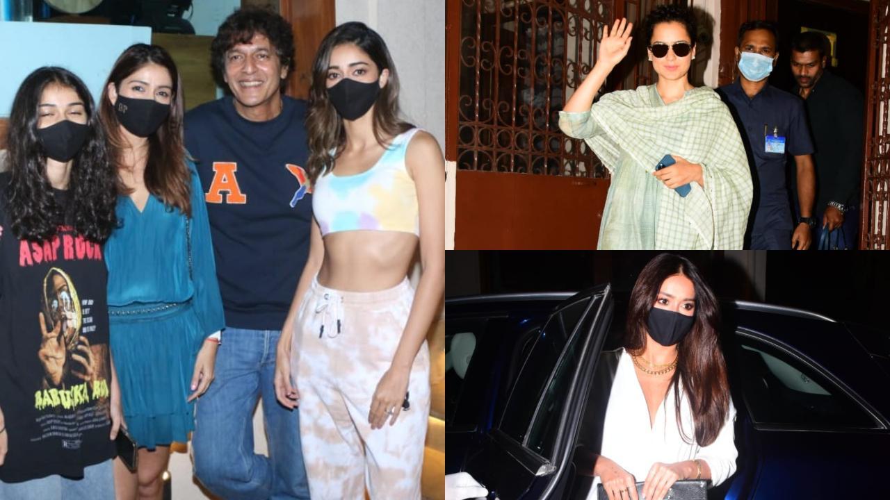 Ananya Panday with family, Ileana D'Cruz, Kangana, Kareena's day out in Mumbai