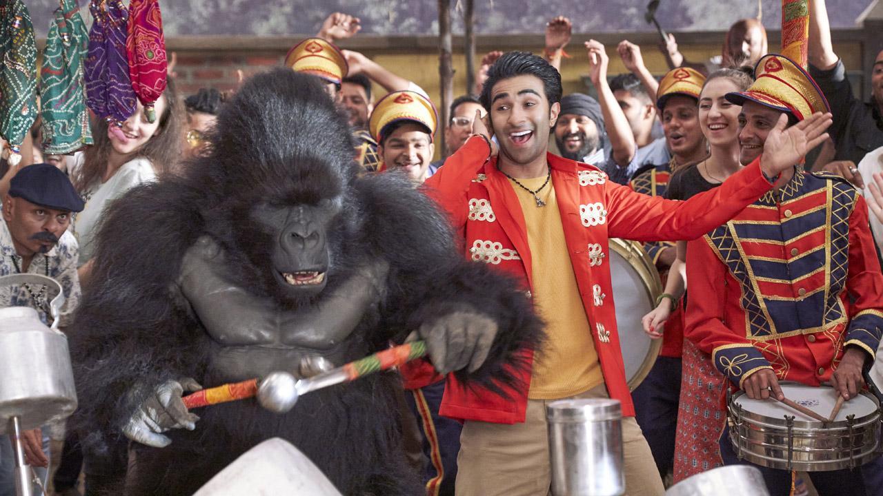 Hello Charlie song One Two One Two: Aadar Jain and the gorilla's hook steps are addictive