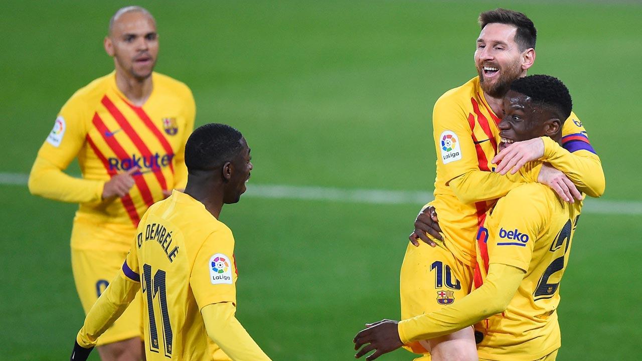 La Liga: Barcelona register 2-0 win over Osasuna