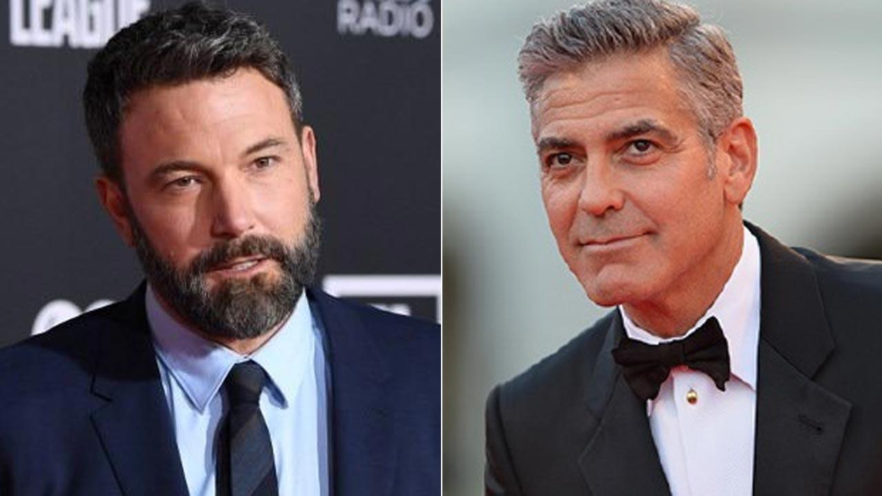 George Clooney spotted directing Ben Affleck in new film