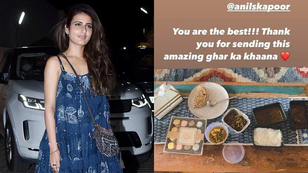 Fatima Sana Shaikh thanks Anil Kapoor for all the food her co-star has sent her way