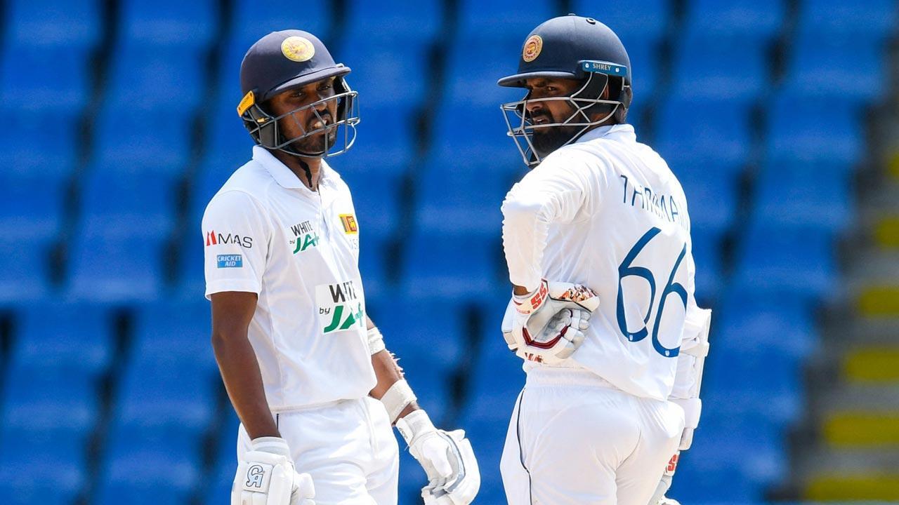 1st Test: Battling Oshada Fernando leads Sri Lanka fightback v WI